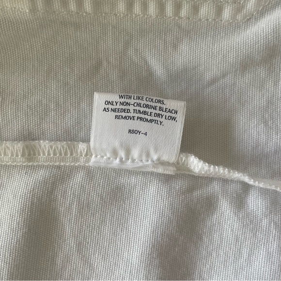 Eileen Fisher Organic Cotton White Denim Utility Shacket Jacket M EUC - Picture 13 of 16